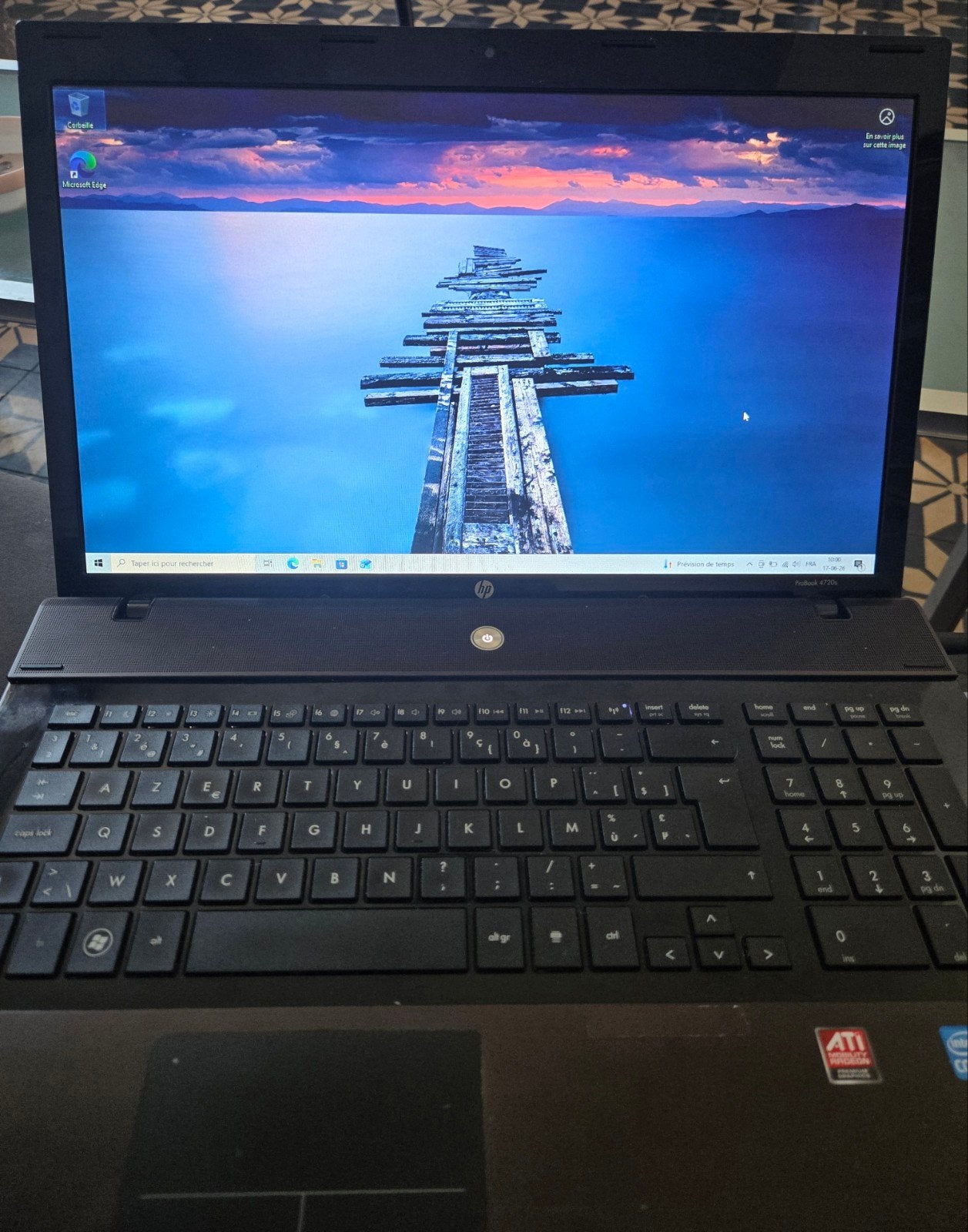 Pc portable HP Probook 4720s, Enlèvement