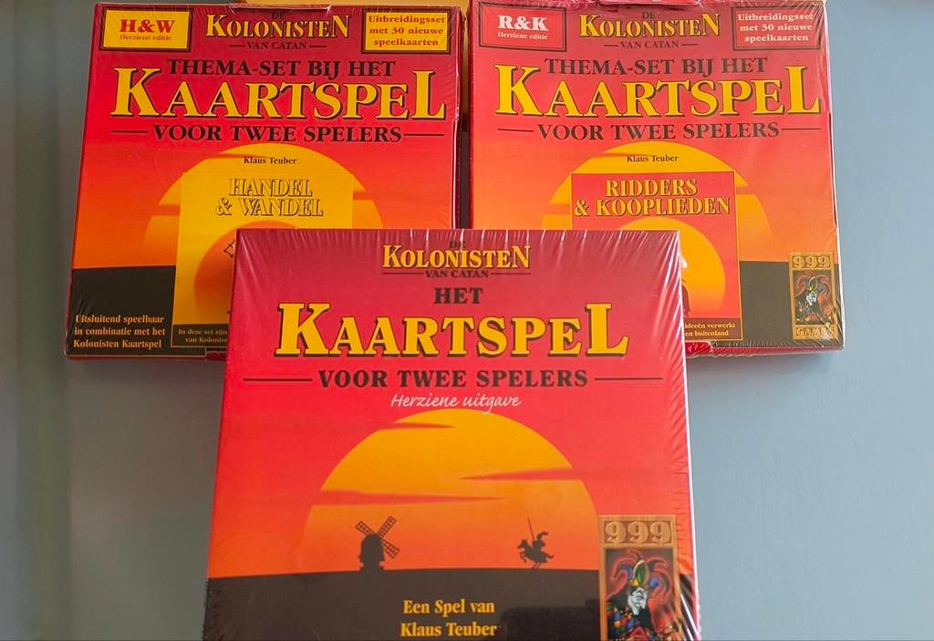 Catan: Kaartspel voor 2 spelers met thema-sets, Hobby en Vrije tijd, Een of twee spelers, Ophalen, Nieuw