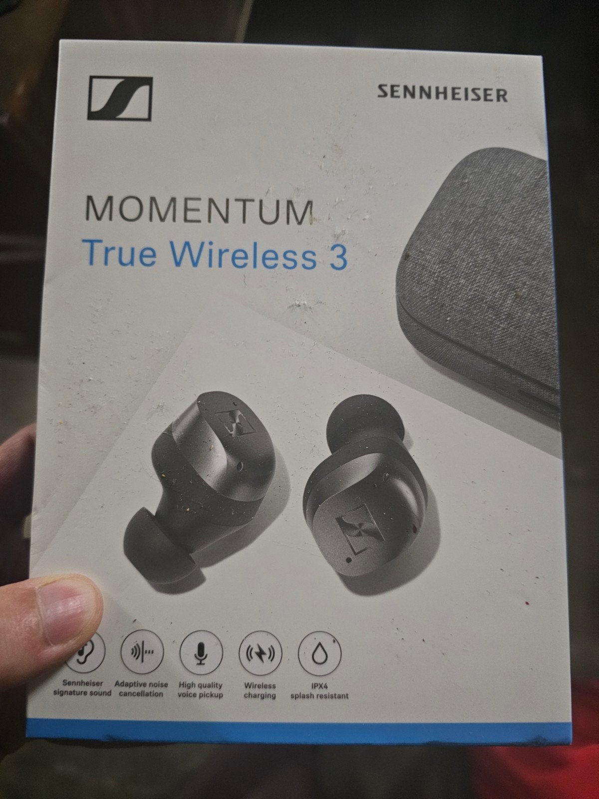Sennheiser Momentum True Wirel in-ear koptelefoon, Audio, Tv en Foto, Hoofdtelefoons, Ophalen of Verzenden, Nieuw, Sennheiser
