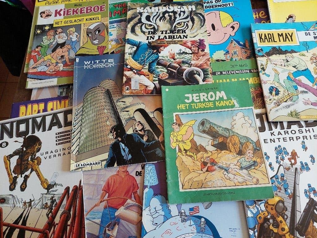 100 strips allerlei, Boeken, Stripverhalen, Meerdere stripboeken, Ophalen