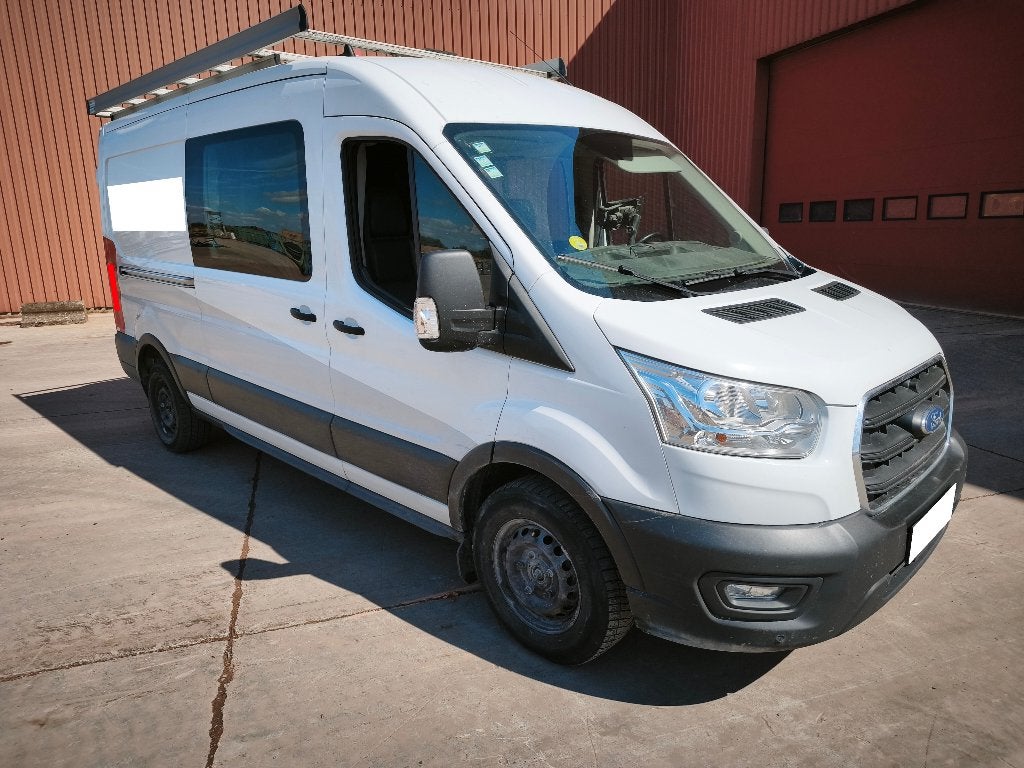 Ford Transit 6 pl / 2.0 TDCI, 1995 cc, Euro 6, Wit, 96 kW