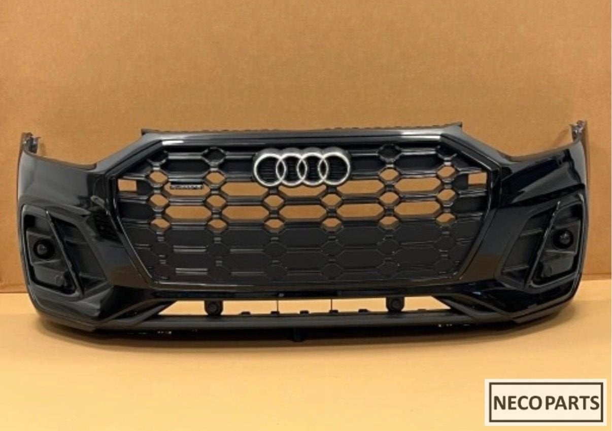 AUDI Q5 80A S-LINE VOORBUMPER 4xPDC LY9T ORIGINEEL, Auto-onderdelen, Gebruikt, -, Achter, -