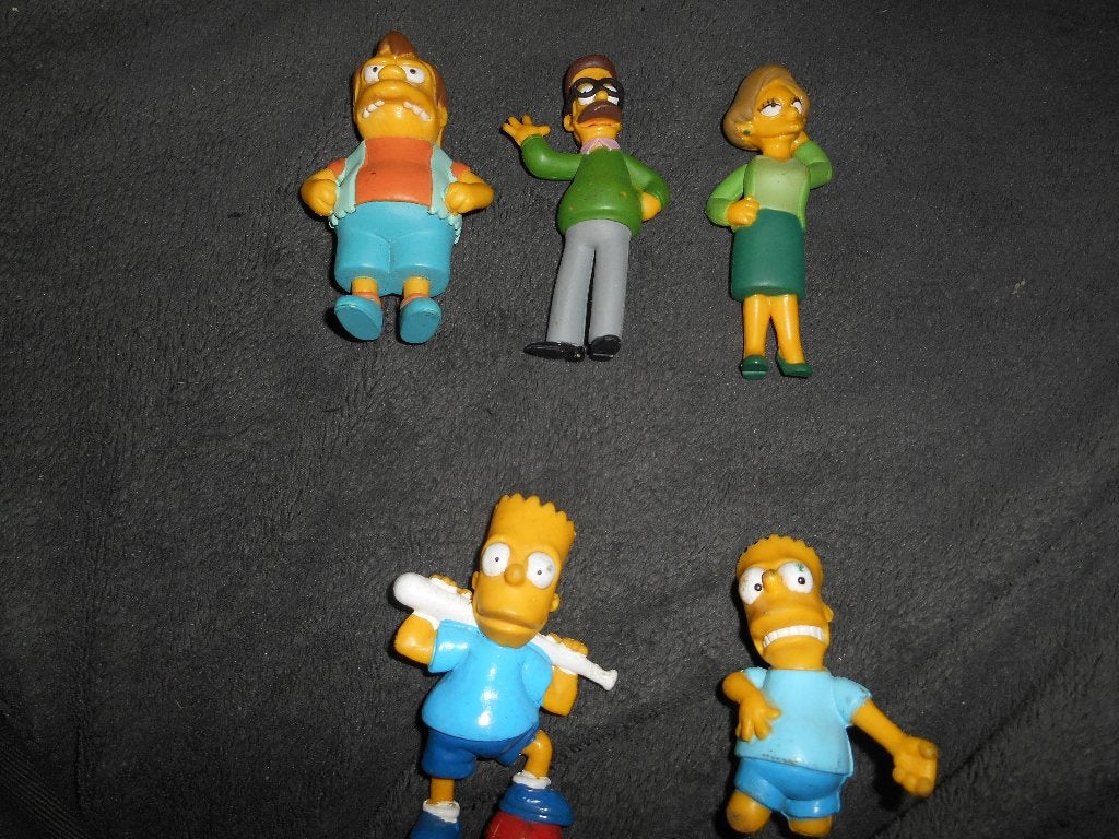 Simpson lot de 5 figurine, Collections, Enlèvement ou Envoi