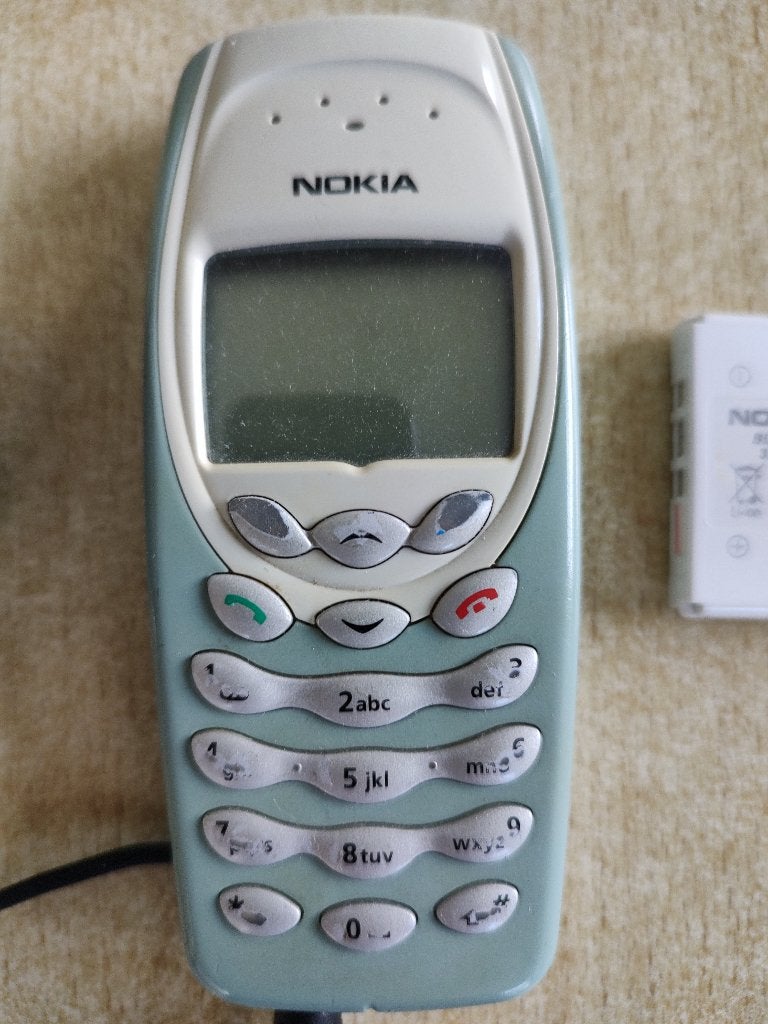 Nokia 3410 - vintage, Gebruikt, Fysiek toetsenbord, Ophalen of Verzenden, Klassiek of Candybar