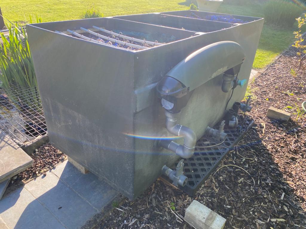 3 kamer filter voor vijver kois polyester, Tuin en Terras, Vijvers, Ophalen, Zo goed als nieuw