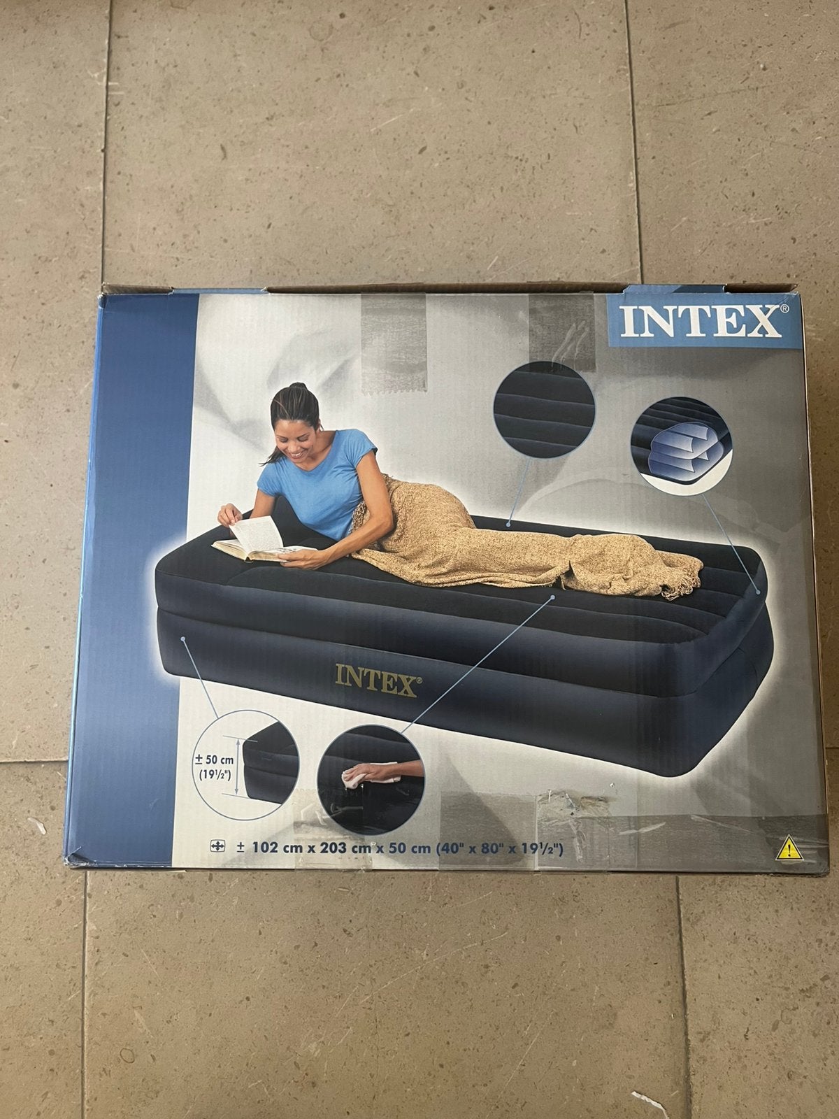 Intex luchtmatrassen, Ophalen, Zo goed als nieuw