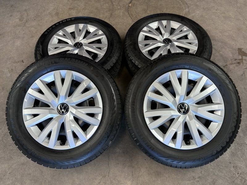 16 inch originele stalen velgen + Firestone winterbanden Vol, Autos : Pièces & Accessoires, Pneus et Jantes, 16 pouces, -, Utilisé