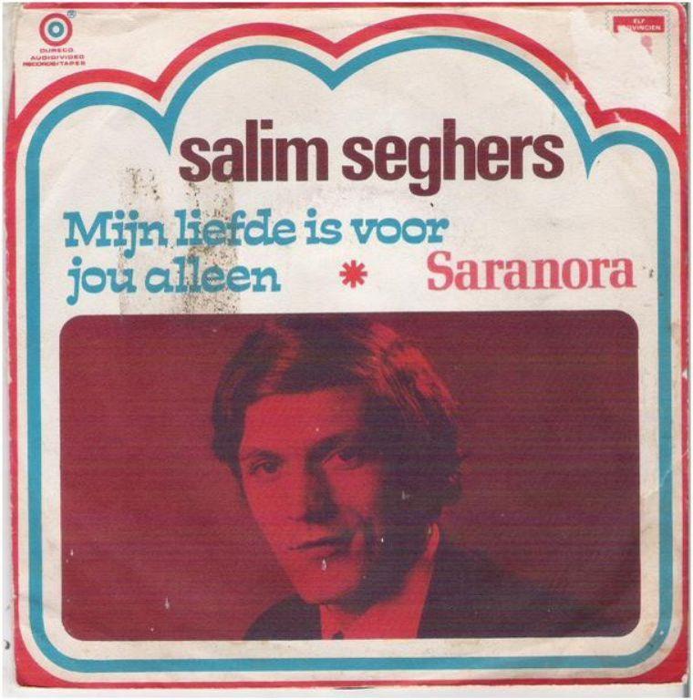 Salim Seghers: "Mijn liefde is voor jou alleen"/Salim S.-SET, Cd's en Dvd's, Fotohoes, Ophalen of Verzenden