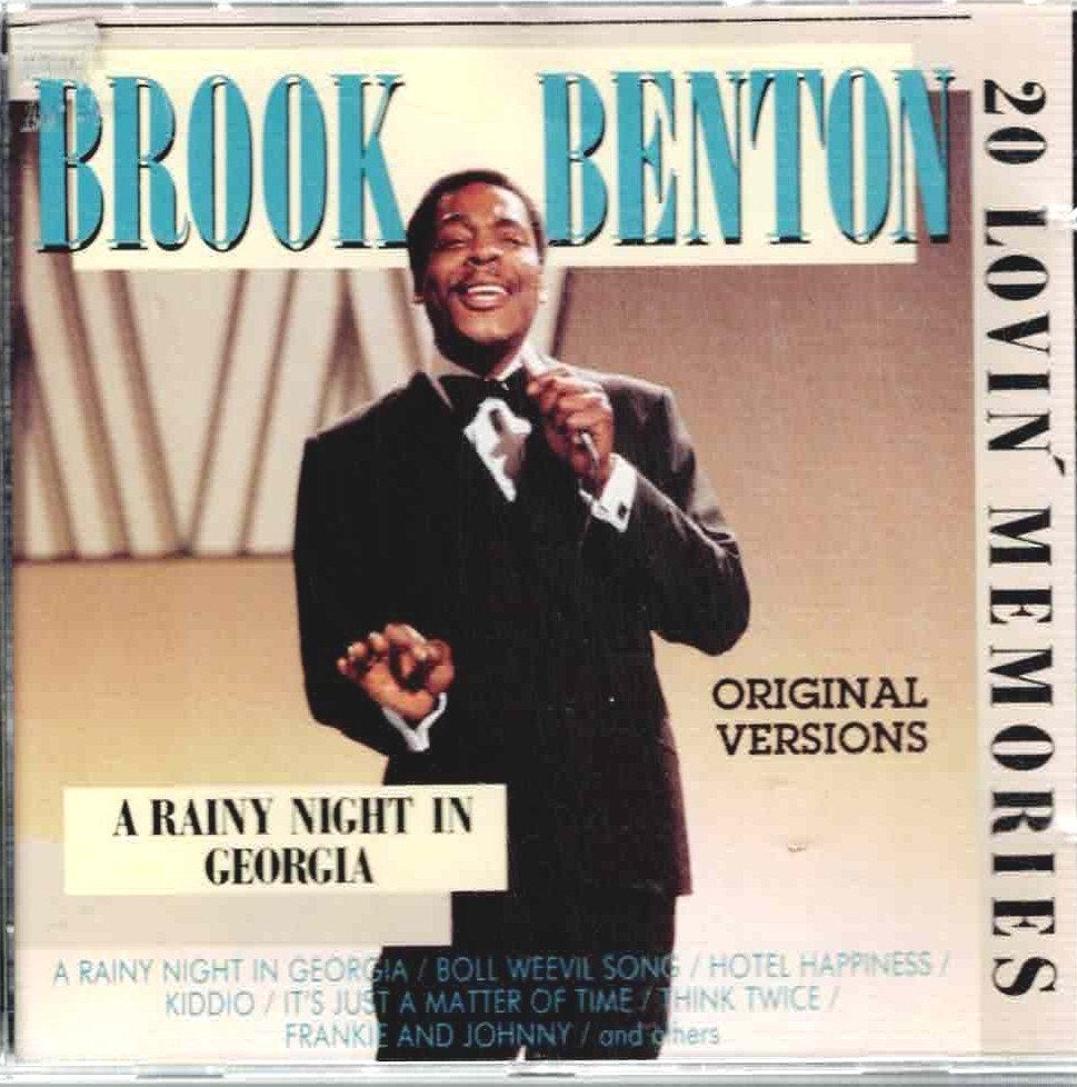 cd  /  Brook Benton – A Rainy Night In Georgia - 20 Lovin'.., Ophalen of Verzenden