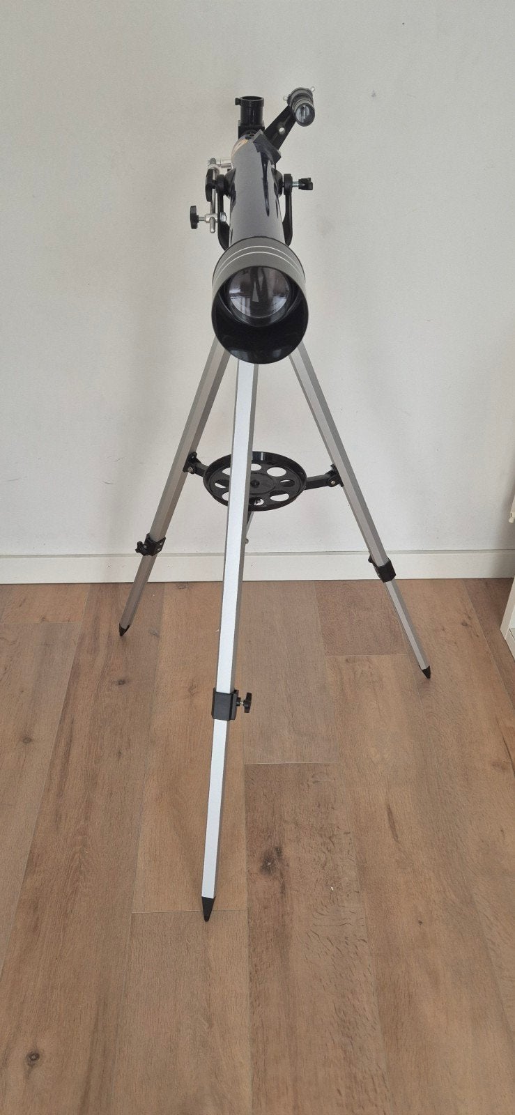 telescoop Bresser, Ophalen, Met statief, Spiegeltelescoop (reflector), Zo goed als nieuw