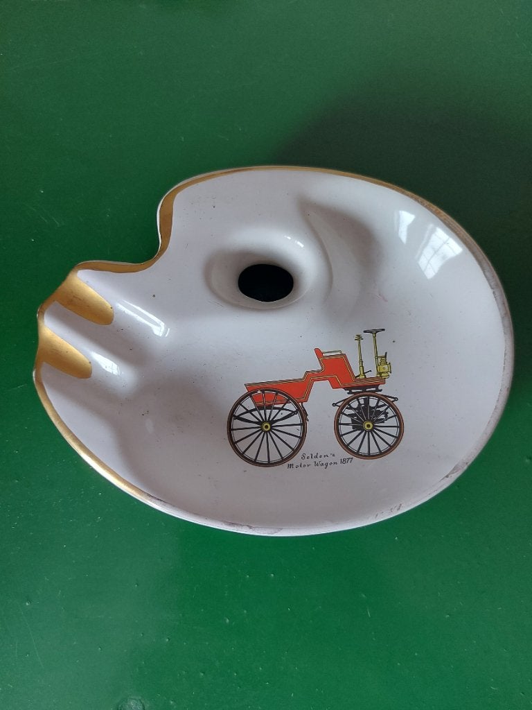 Vintage asbak, Ophalen, Zo goed als nieuw, Asbak
