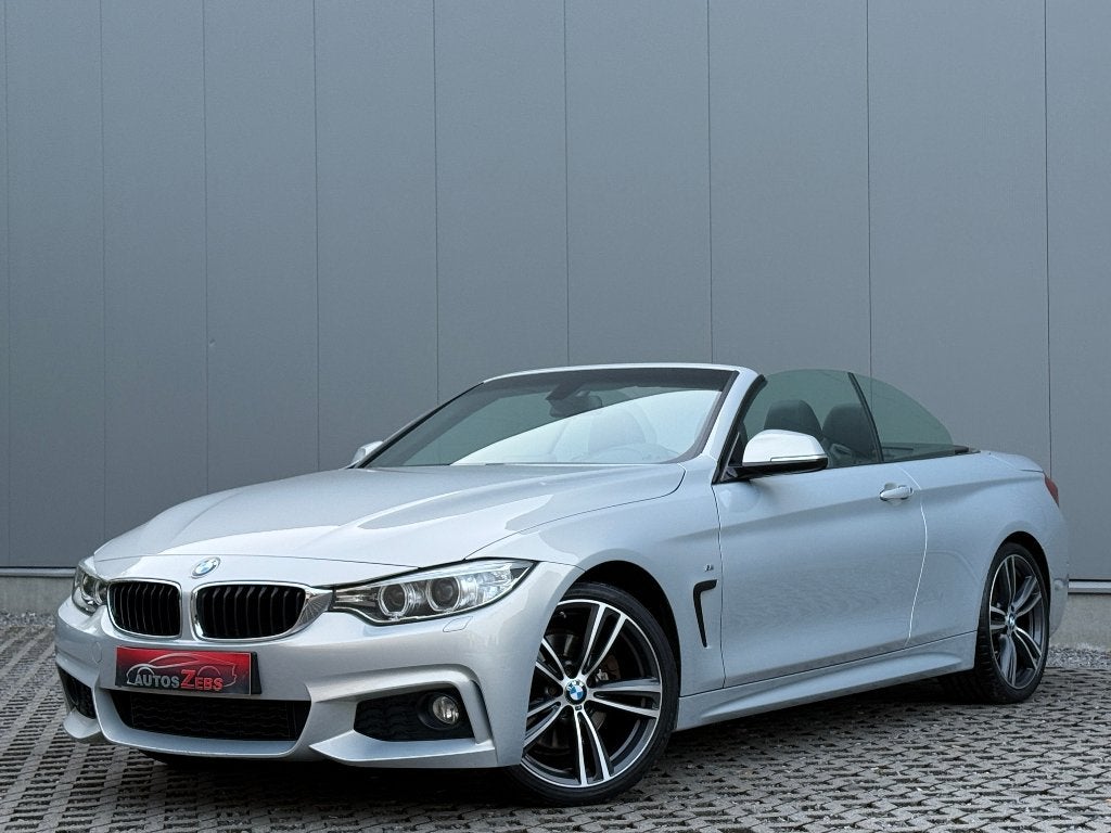 BMW 428 iAS Cabrio M-Pack Xenon Harman/Kardon Memory Leder, Auto's, 4 zetels, Cabriolet, Bedrijf, 5 deurs