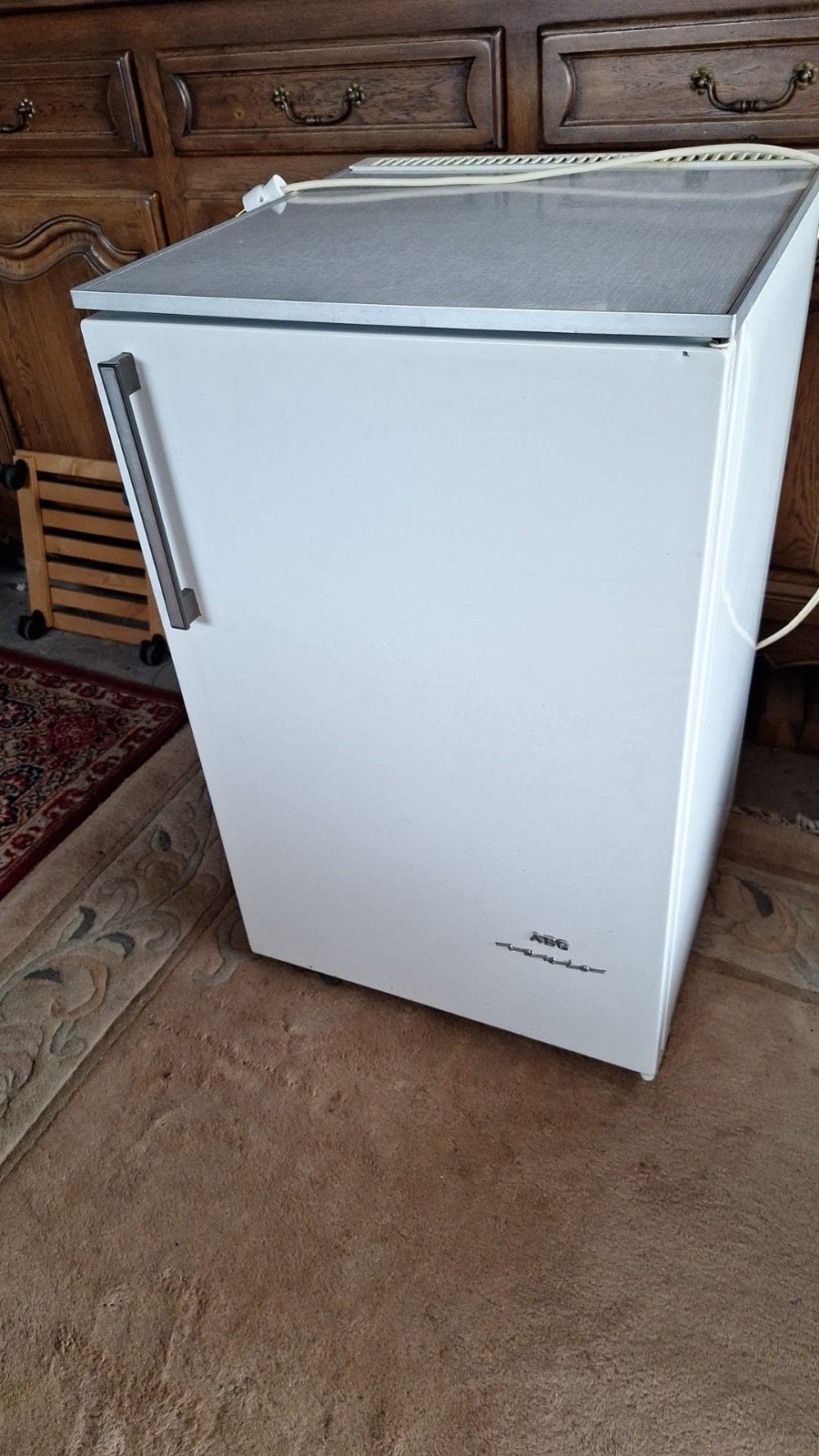 kleine frigo, AEG tafelmodel., Elektronische apparatuur, Koelkasten en IJskasten, Ophalen, Gebruikt