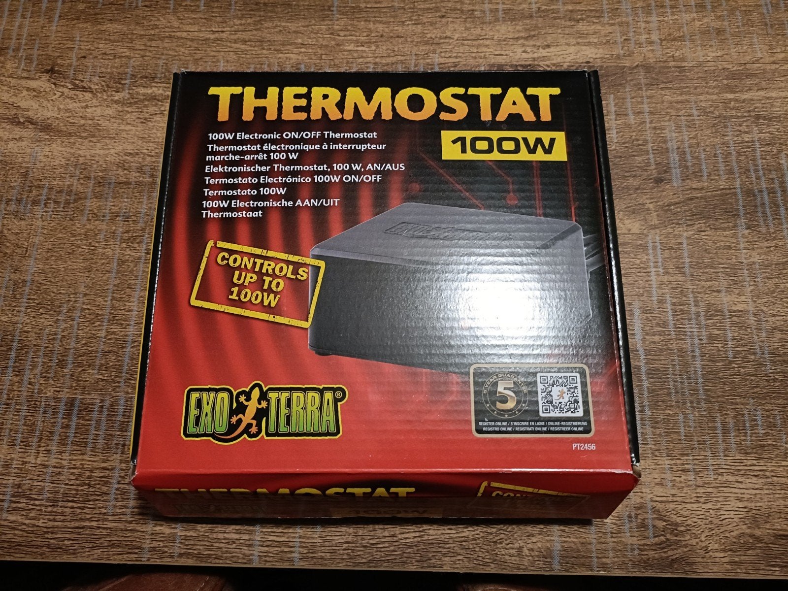 Exo Terra Thermostaat - 100W, Enlèvement