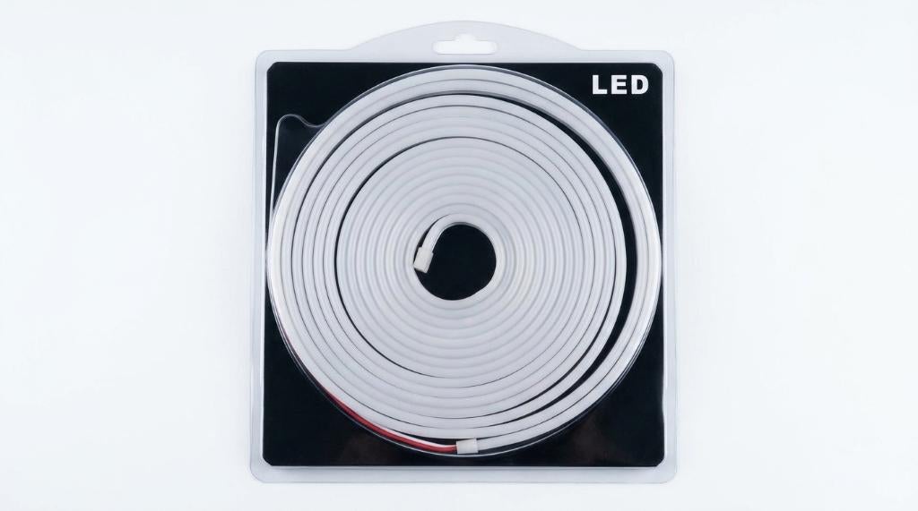 Ruban LED Neon Flex blanc de 5 m, 120 LEDs/m, Bricolage & Construction, Enlèvement ou Envoi, Neuf, Autres types