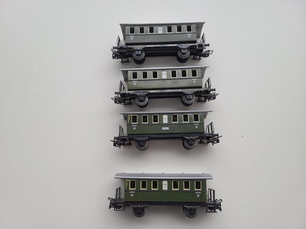 Marklin set van 4 wagons, Enlèvement