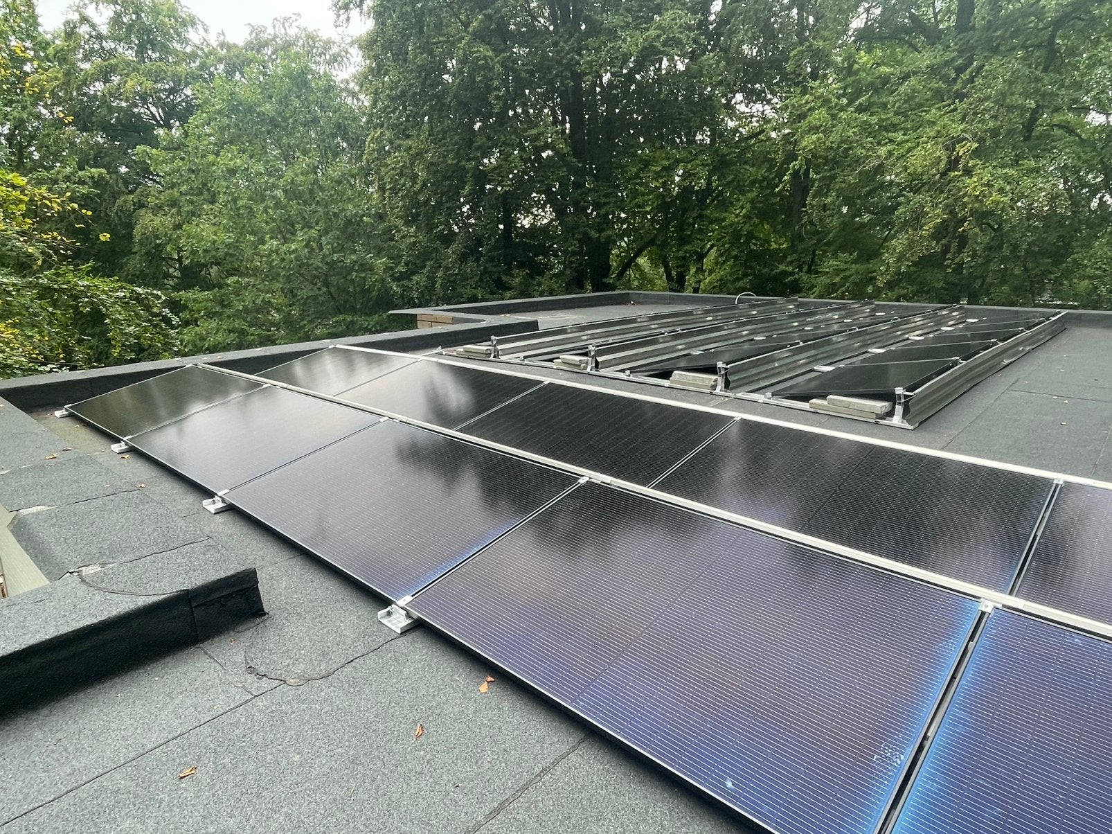 Plaatsing zonnepanelen schuin/plat dak, Enlèvement, Neuf