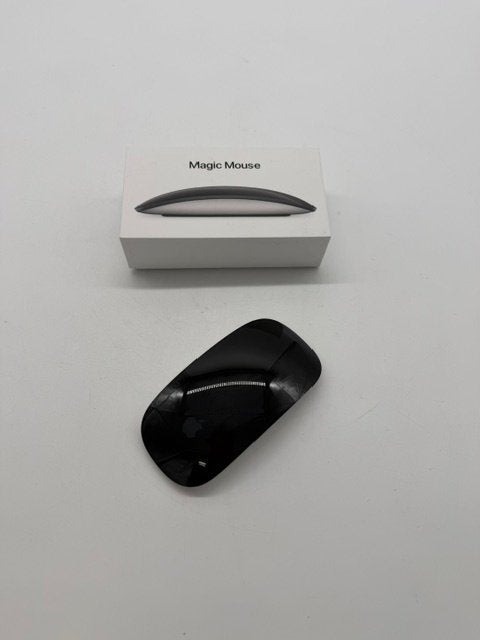 Apple Magic Mouse 2 A1657 (2022) - Zwart | Compleet met doos, Rechtshandig, Muis, Ophalen of Verzenden, Zo goed als nieuw