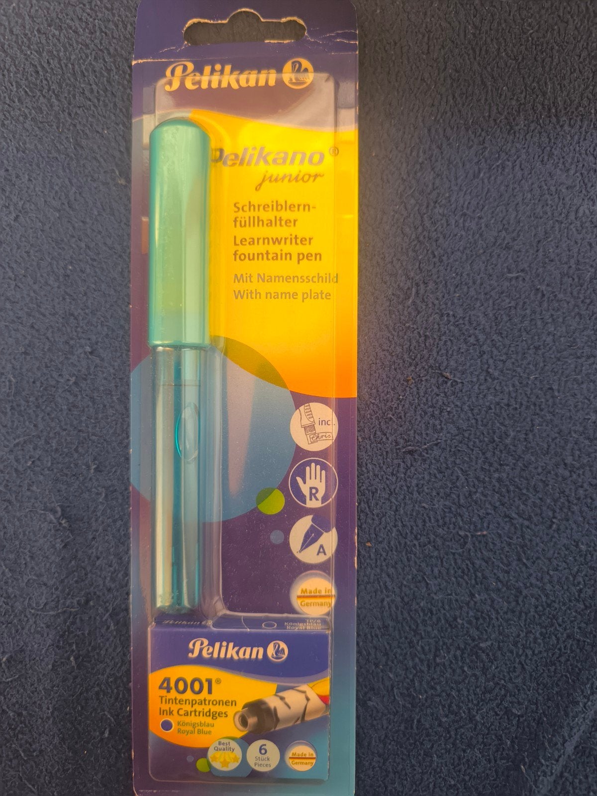pelikan stylo, Enlèvement