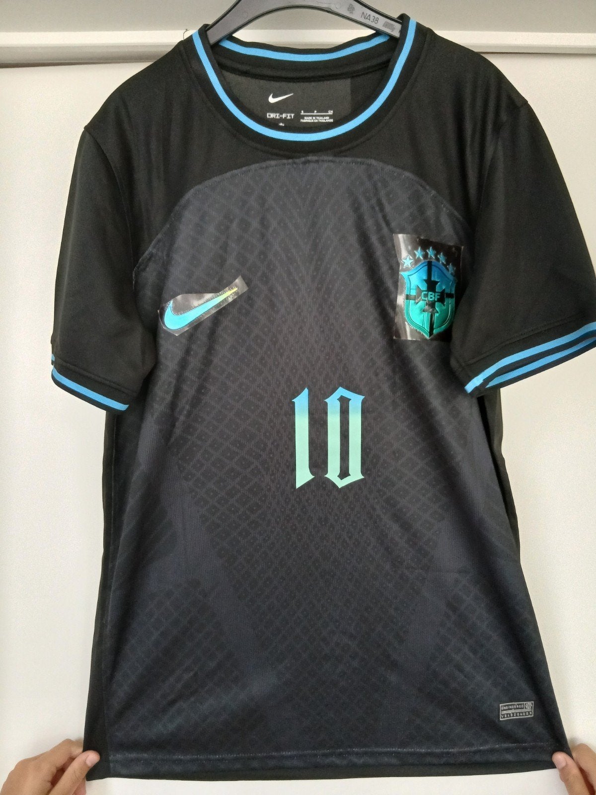 voetbaltruitje Brazilië Neymar jr, Ophalen of Verzenden, Nieuw, Shirt