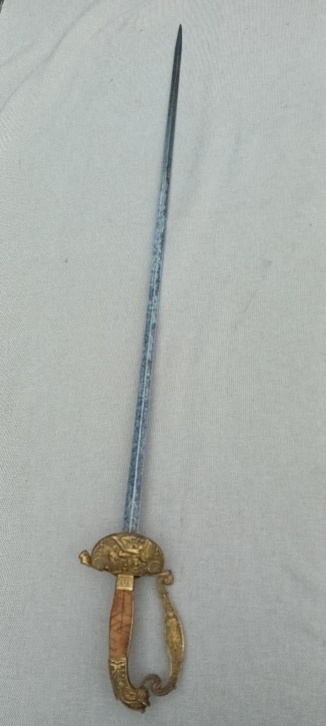 Épée luxueuse Klingenthal 1834, Enlèvement ou Envoi, Autres, Épée ou sabre