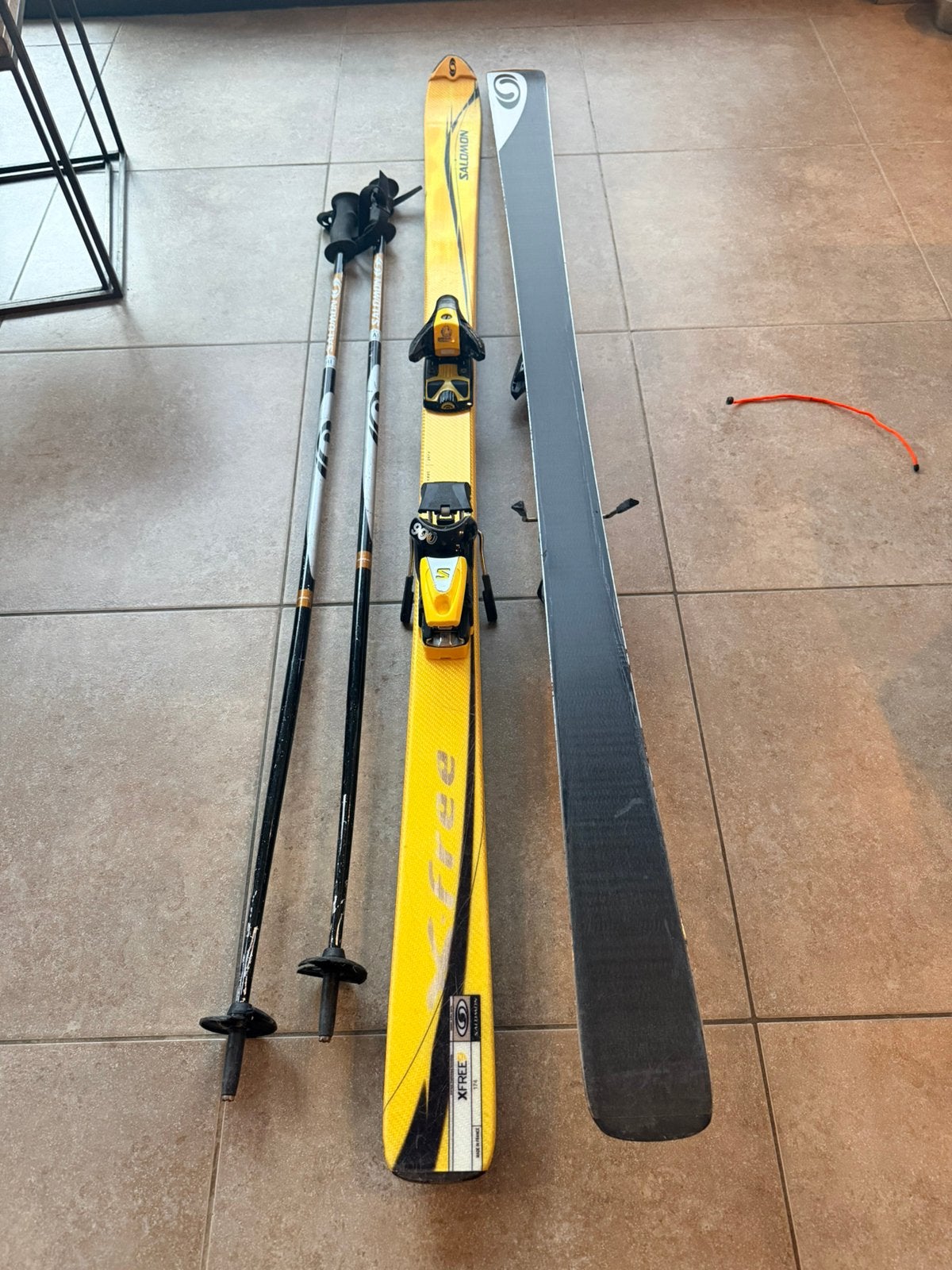 Skilatten, Ophalen, 160 tot 180 cm, Gebruikt, Salomon