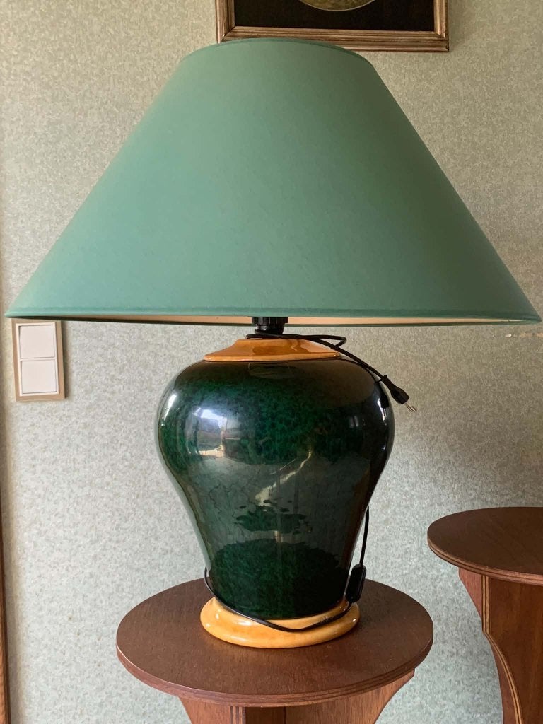 MOOIE LAMPADAIRE, Groen, Ophalen, Gebruikt, Sfeerlamp
