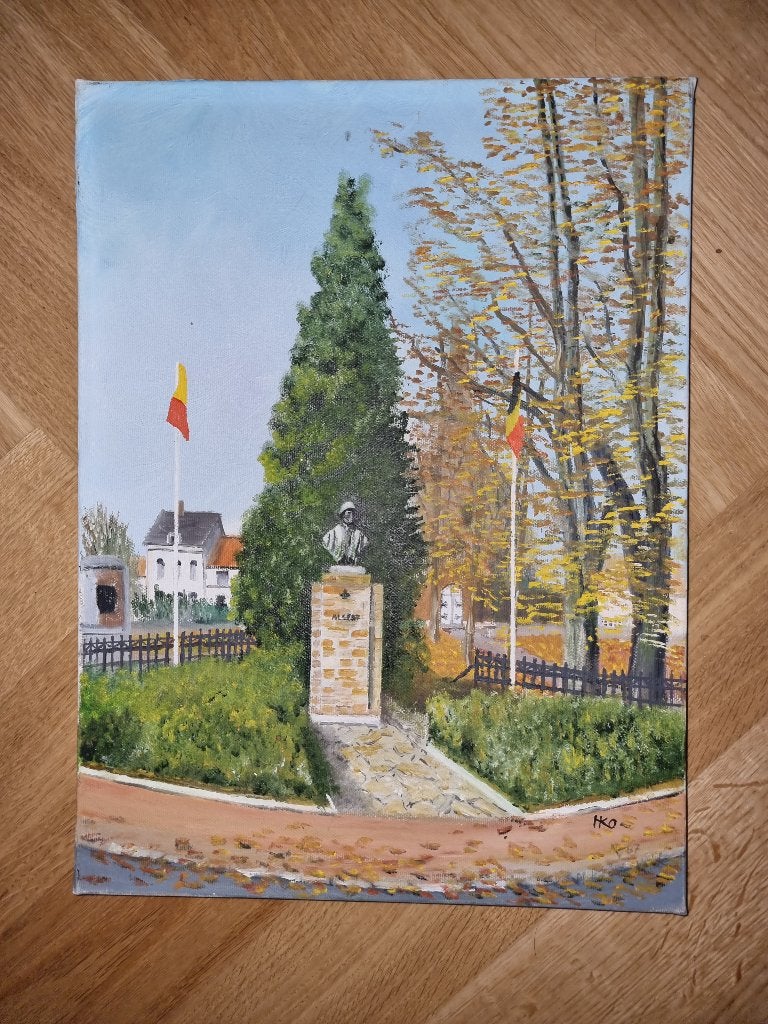 Harm Kamerlingh Onnes, Enlèvement, Signé, Peinture à l'huile, Toile