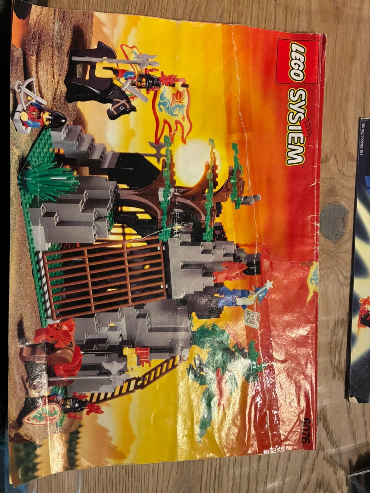 Lego System 6076: Dark Dragon's Playfort (1993), Ophalen, Lego, Zo goed als nieuw, Compleet