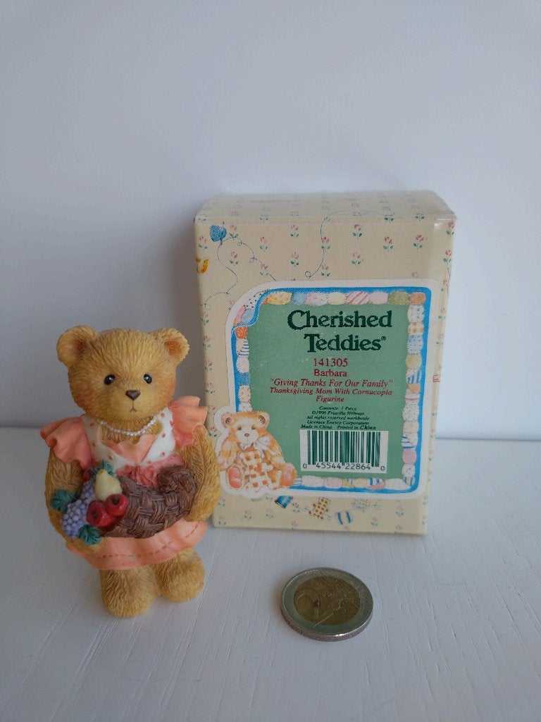 Cherished teddies - Barbara, Collections, Ours & Peluches, Enlèvement ou Envoi, Comme neuf, Statue, Cherished Teddies