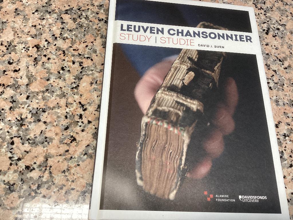 LEUVEN CHANSONNIER. Study Studie. David J.Burn, Enlèvement ou Envoi, Comme neuf