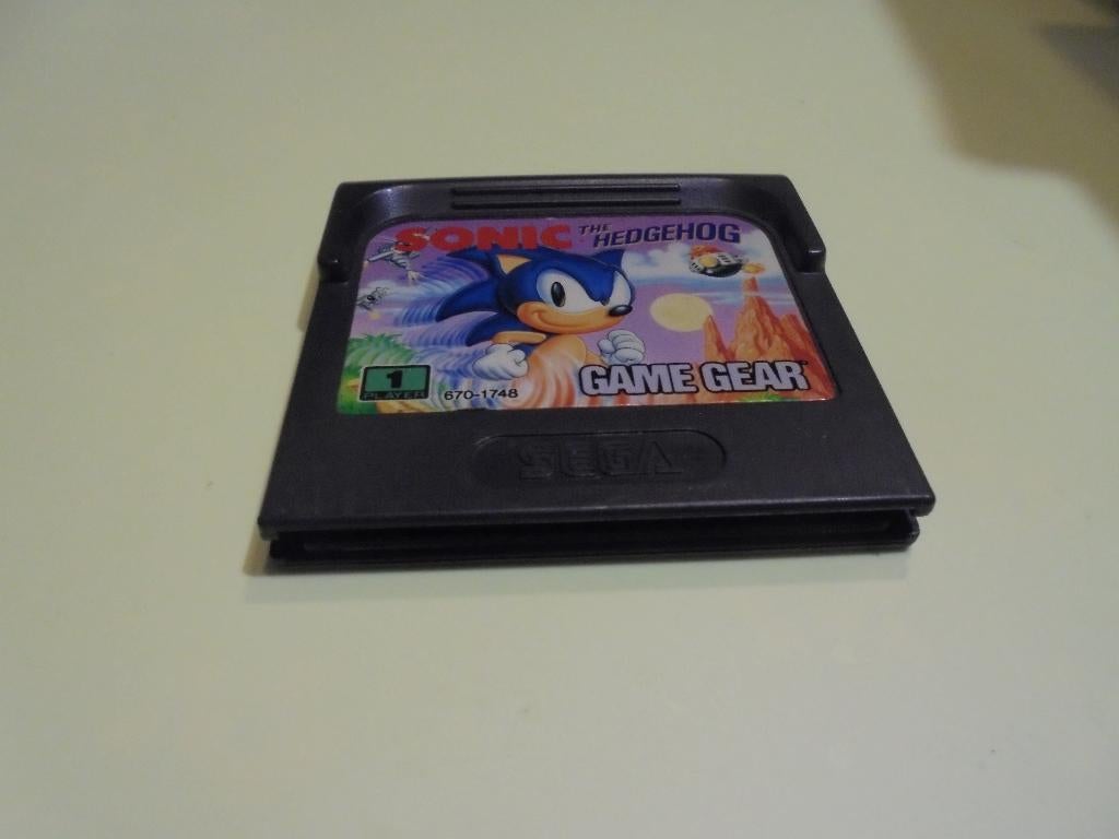 Sega Game Gear Sonic The Hedgehog (orig), Consoles de jeu & Jeux vidéo, Jeux | Sega, Enlèvement ou Envoi, Utilisé, Game Gear