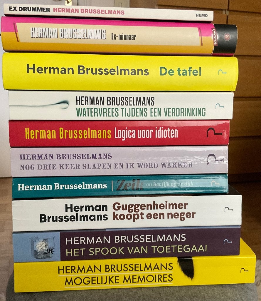 Herman Brusselmans 10 boeken, Ophalen of Verzenden, Gelezen, Herman Brusselmans