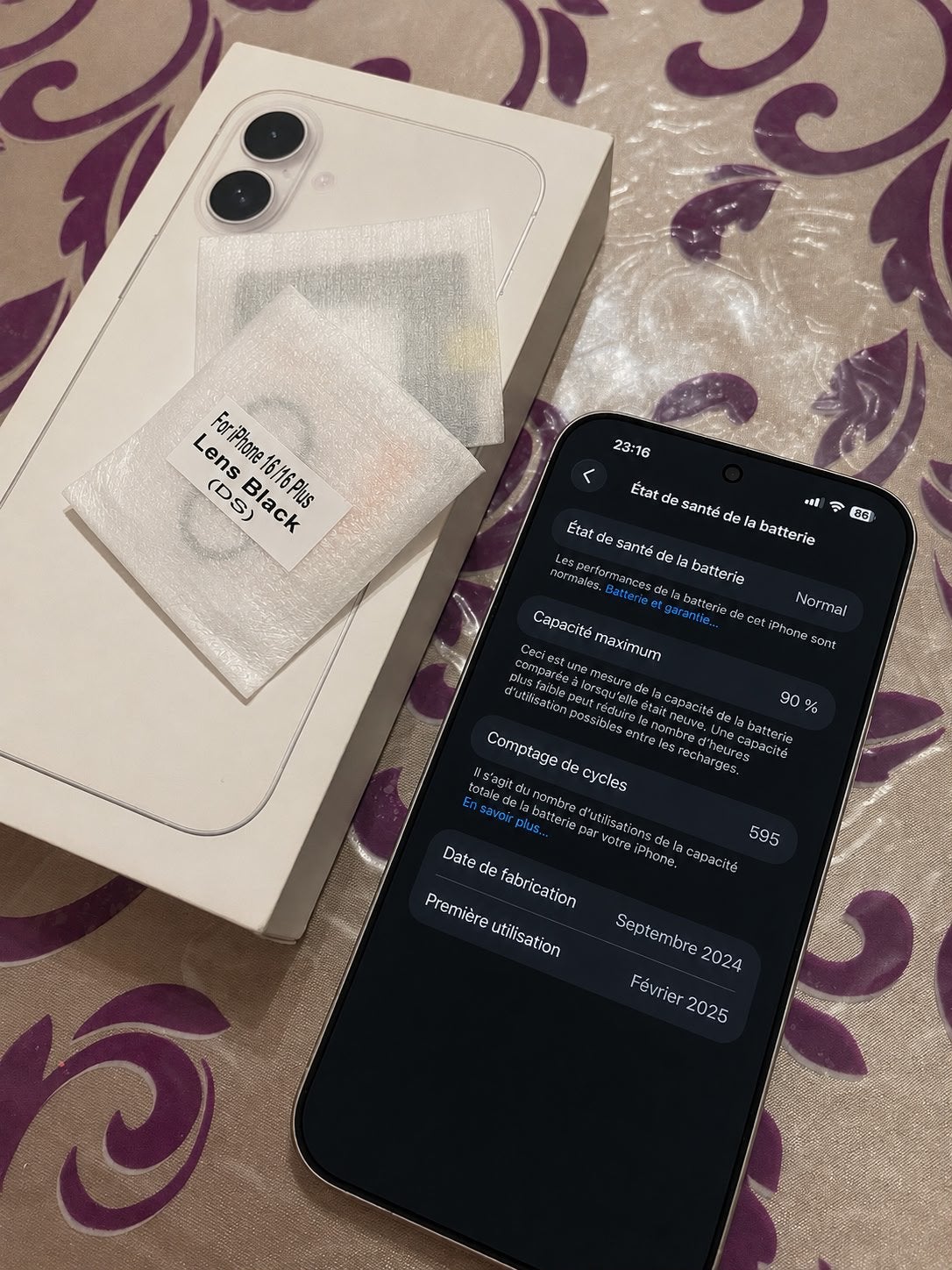 iPhone 16 plus, Télécoms, Téléphonie mobile | Apple iPhone, Comme neuf, Enlèvement