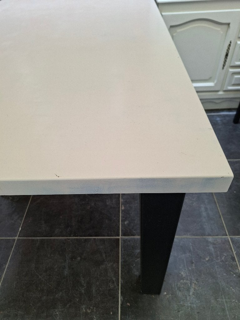 eettafel in hout, Ophalen, Zo goed als nieuw