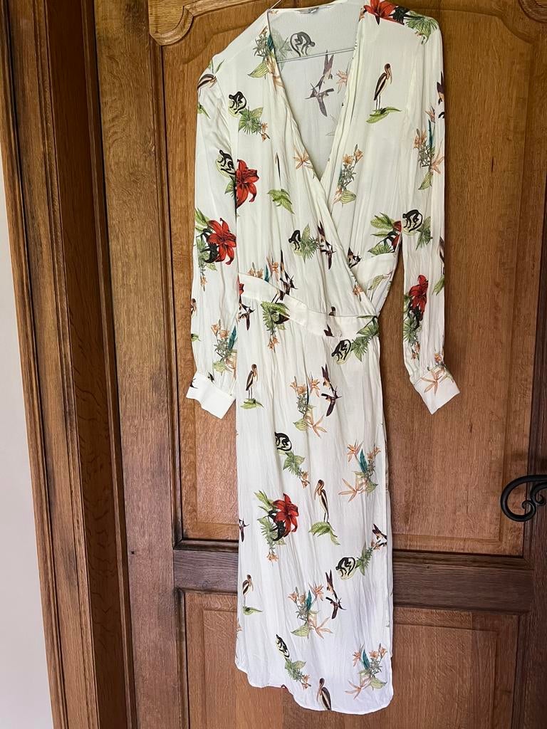 Lange jurk Yaya maat 38, Kleding | Dames, Jurken, Ophalen, Zo goed als nieuw, Maat 38/40 (M), Onder de knie