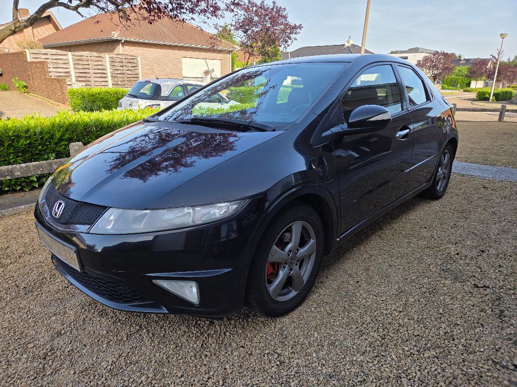 Honda civic 2009, Auto's, Honda, Voorwielaandrijving, Euro 5, Zwart, 4 cilinders