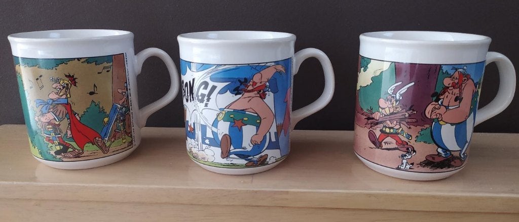 koffiemokken Asterix ( Agfa Film ) ( 1995 ), Verzenden