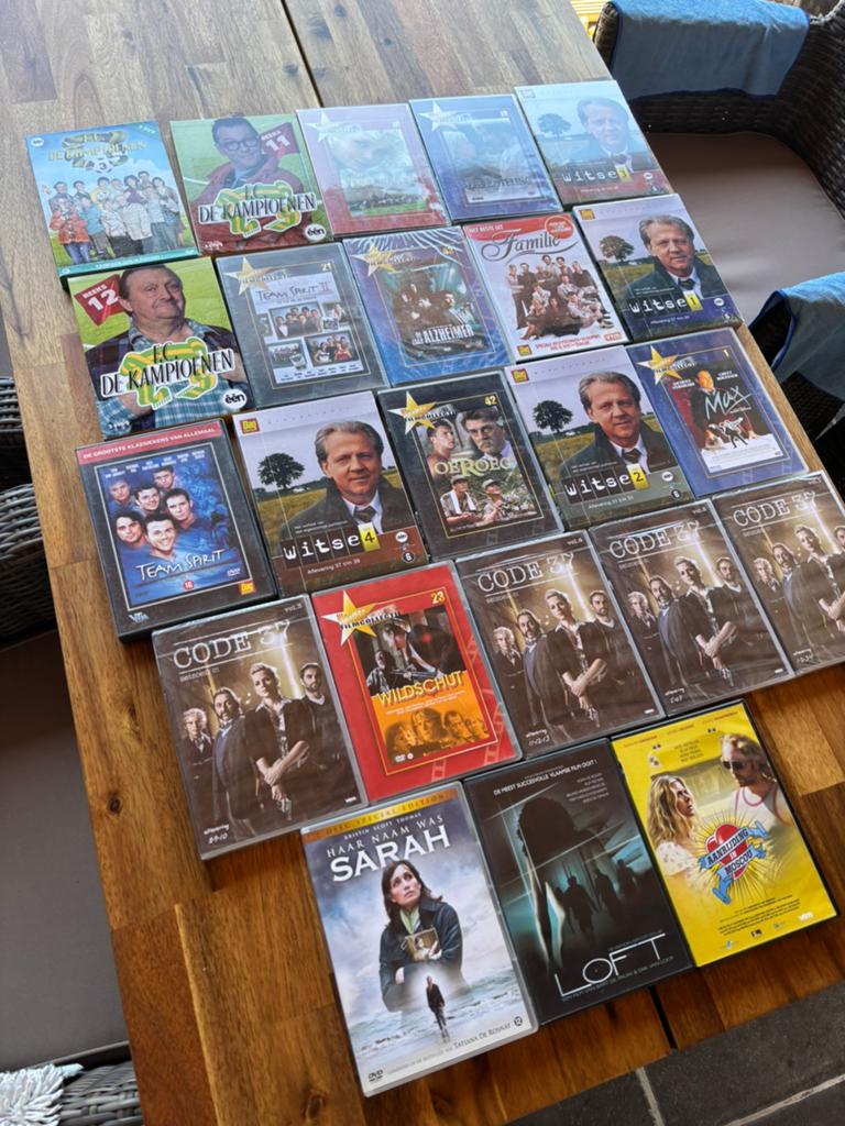 Lot van vlaamse films en series, Vanaf 12 jaar, Ophalen of Verzenden, Zo goed als nieuw, Komedie