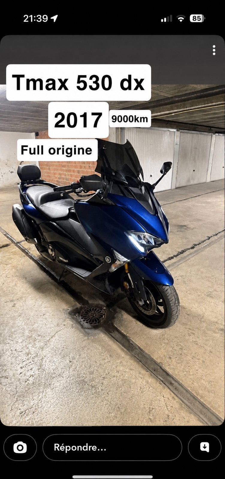 YAMAHA TMAX 530 DX — 2017, Vélos & Vélomoteurs, Enlèvement, Comme neuf