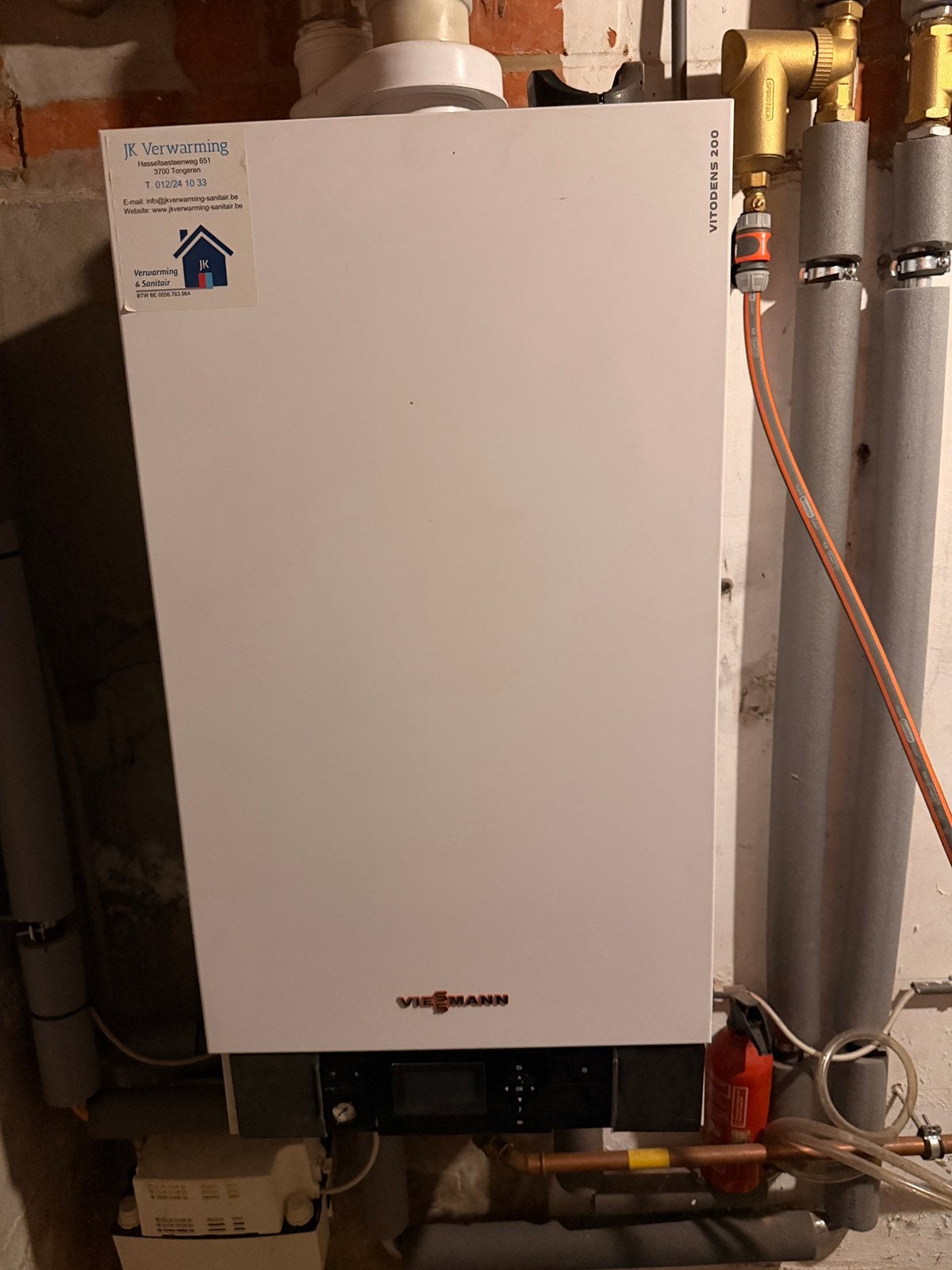 Gascondensatieketel Viessmann Vitodens 200, Bricolage & Construction, Chauffe-eau & Boilers, Enlèvement, Comme neuf, Boiler