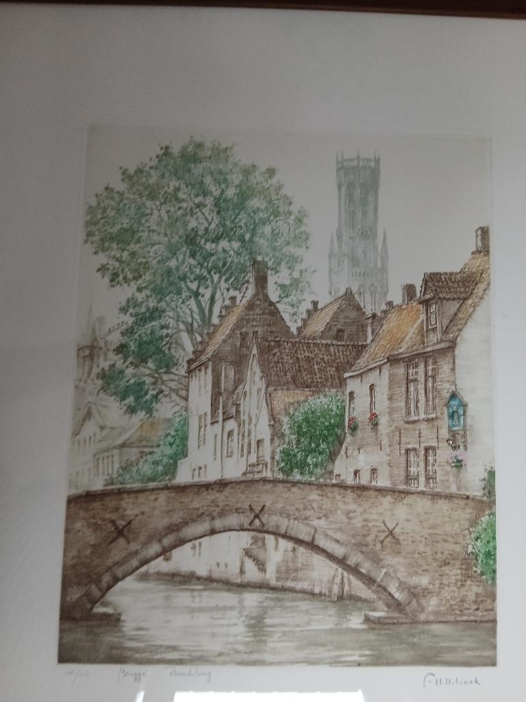 genummerde ets Brugge, Ophalen