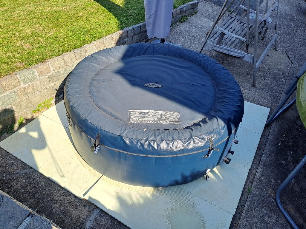 Intex zwembad rond 196 cm x 71 cm - 4 personen, Ophalen, Gebruikt, Minder dan 80 cm, Rond
