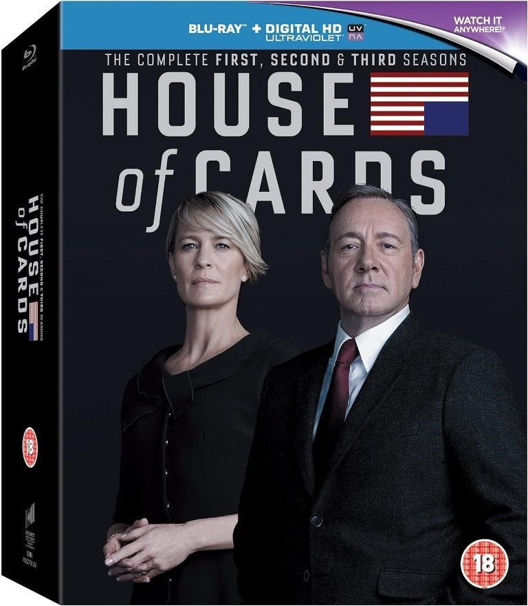 HOUSE OF CARDS: Complete Seizoenen 1-3 > NIEUW in Verpakking, Cd's en Dvd's, Vanaf 18 jaar, Engels, Drama, Ophalen of Verzenden