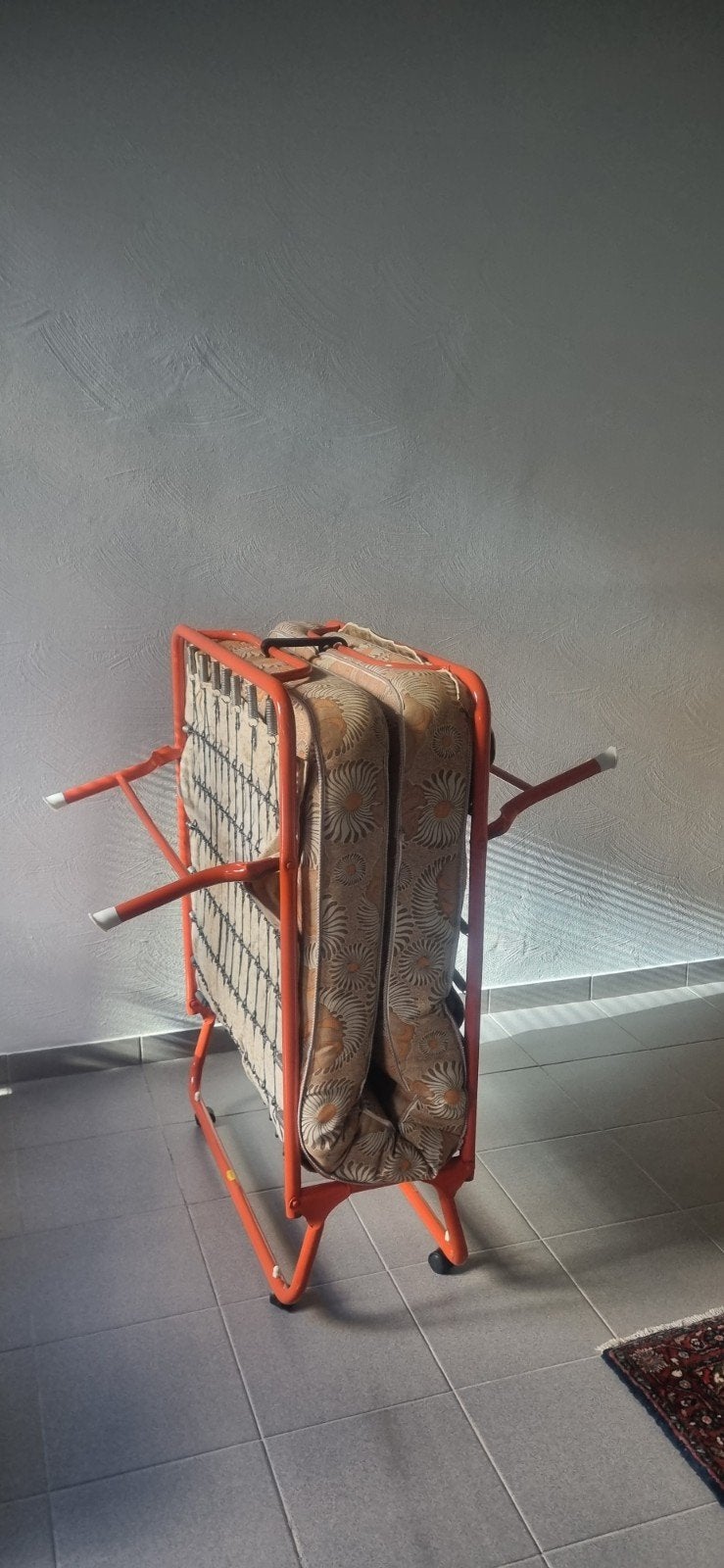 lit pliable avec metal, Maison & Meubles, Enlèvement ou Envoi
