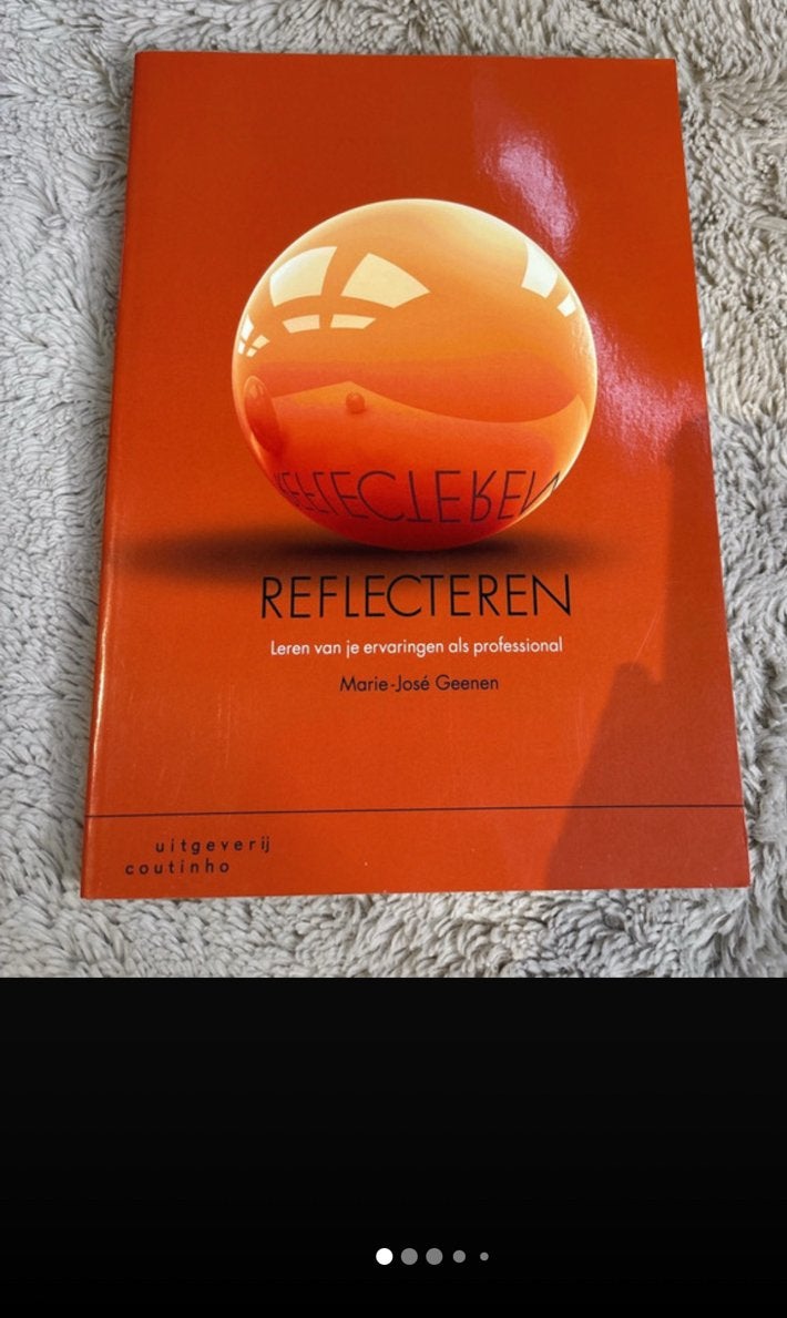 Reflecteren, Boeken, Ophalen of Verzenden, Zo goed als nieuw