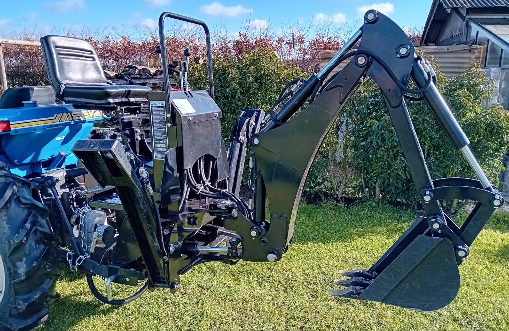 GRAAFMACHINE  mini-tractor - PERFECTE STAAT, Ophalen, Graafmachine