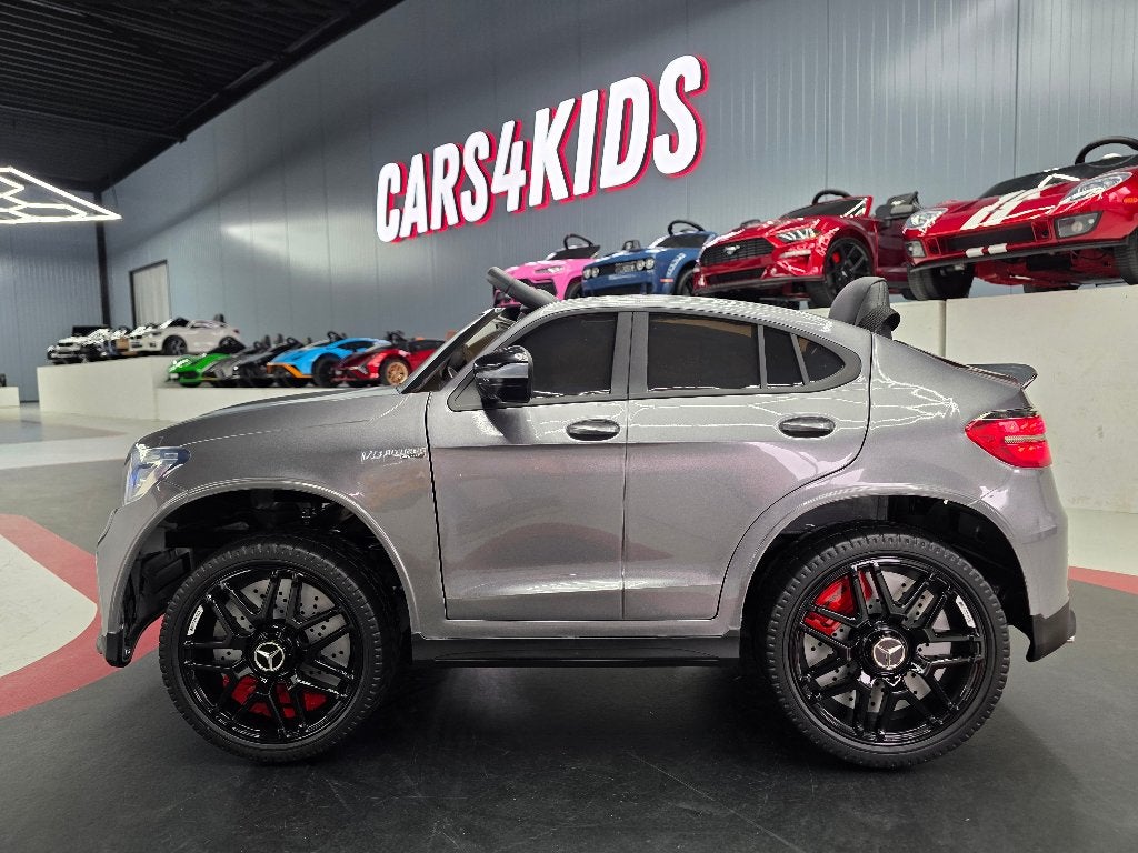 Kinderauto Mercedes GLC - 4 motoren - leren zit - met RC, Ophalen of Verzenden, Nieuw, Afstandsbediening