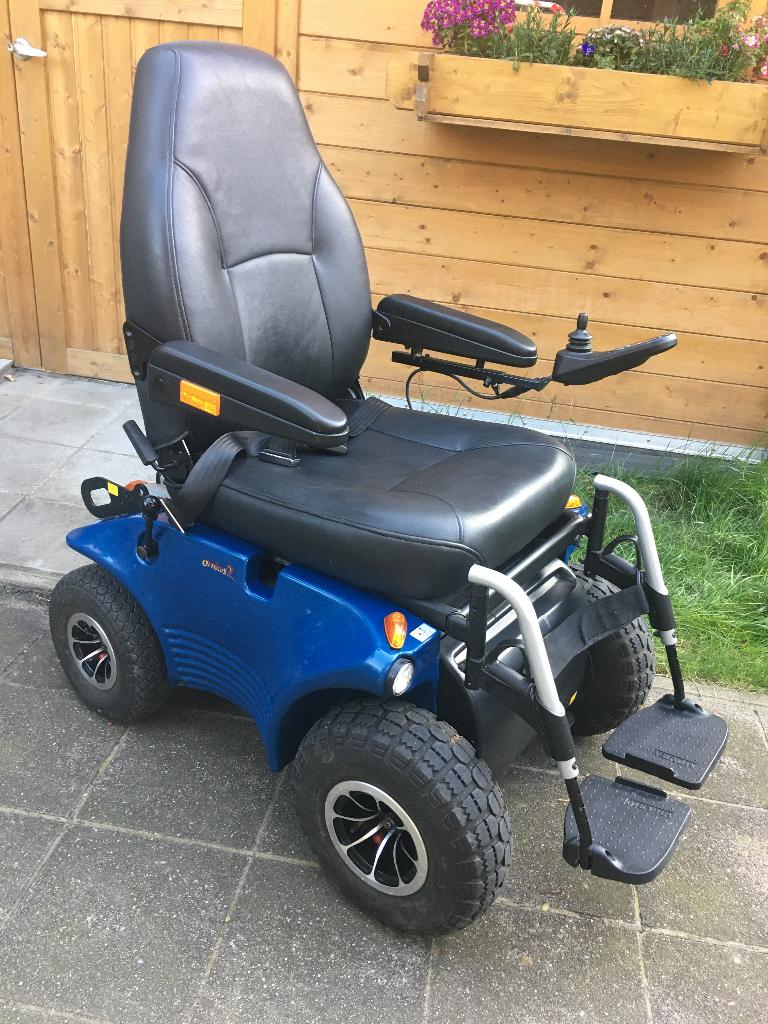 Meyra elektrische buitenstoel, Diversen, Rolstoelen, Zo goed als nieuw, Elektrische rolstoel, Ophalen