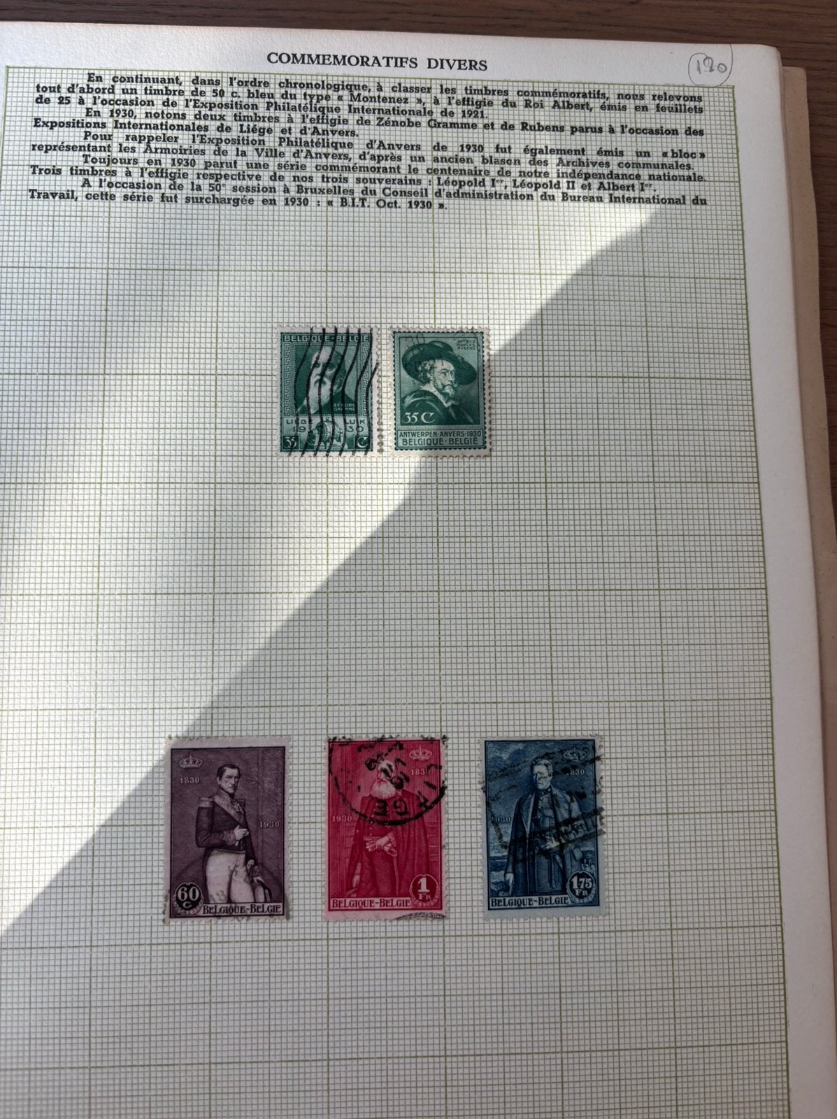 Oude Belgische postzegels, Enlèvement ou Envoi